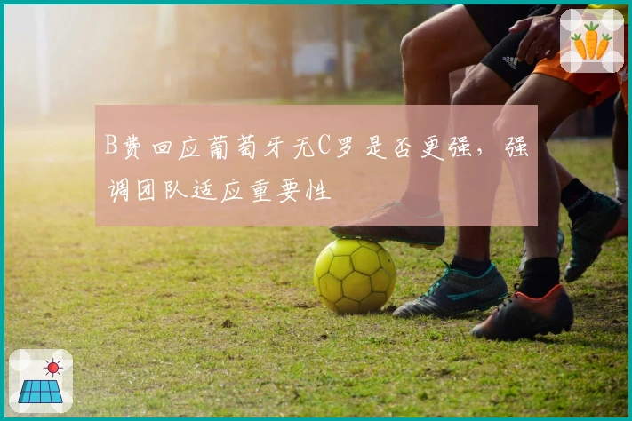 B费回应葡萄牙无C罗是否更强，强调团队适应重要性